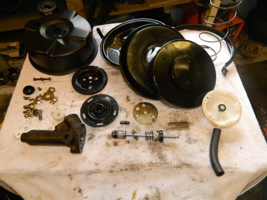 Click to read more about restoring a Lockheed brake servo booster.